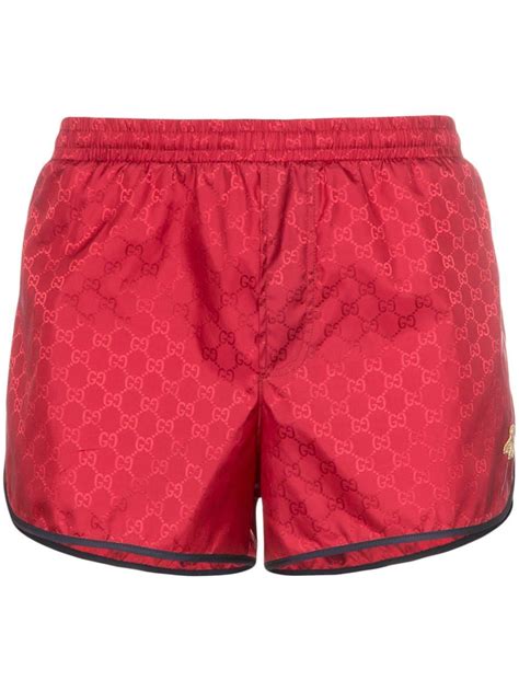 gucci swim shorts mens replica|red gucci swimsuit.